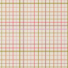 Algodón estampado TANGUY Crudo / Rojo
